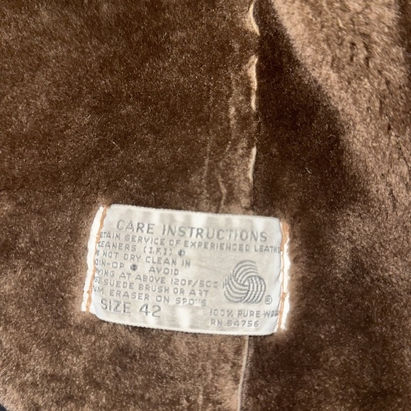 Vintage Brown long wool coat - Picture 10 of 14